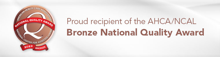 Recipient of the ACHA/NCAL Bronze National Quality Award